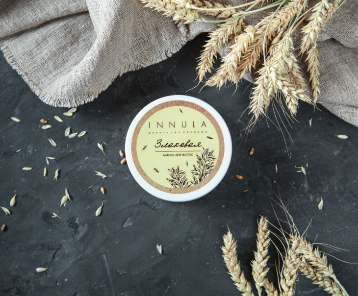 5896 Маска для волос "Злаковая" Вкусляндия  - Вид №1