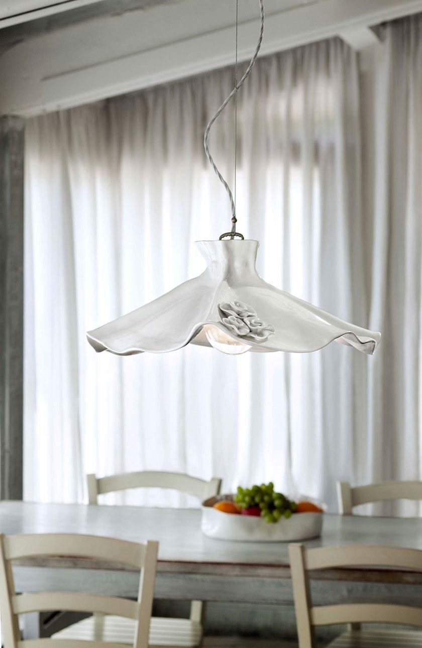 FERROLUCE Подвесной светильник из керамики Lecco C1280/1/2 - Вид №4