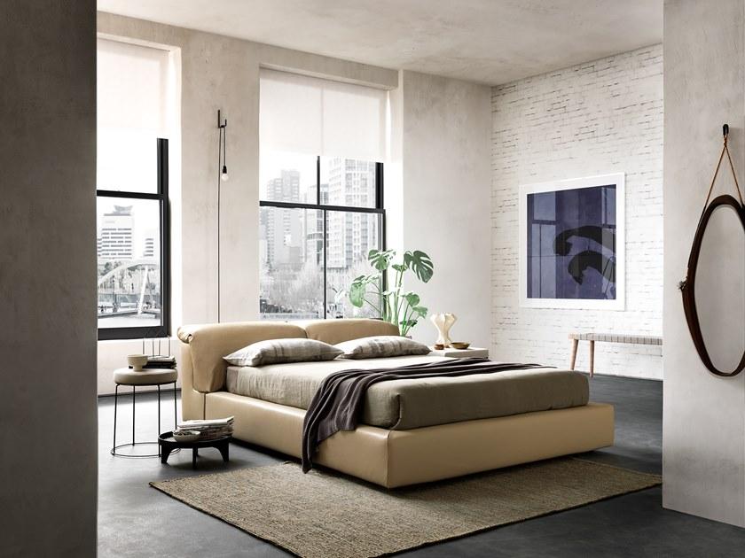 Кровать из мягкой кожи с регулируемым изголовьем William Santreyd sun-id-1508192 - Вид №1