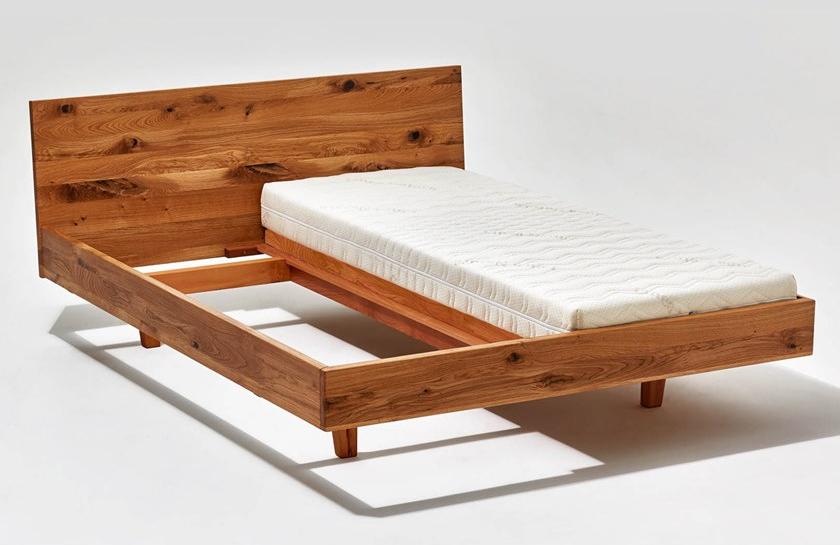 sixay furniture Двуспальная кровать из массива дерева Fly sun-id-1445698 - Вид №2