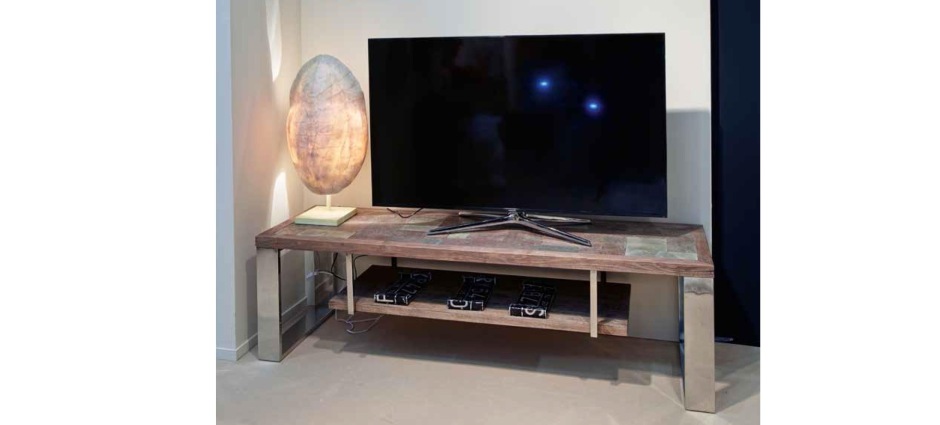 008722 Тумба под ТВ Contradiction Slate Santreyd