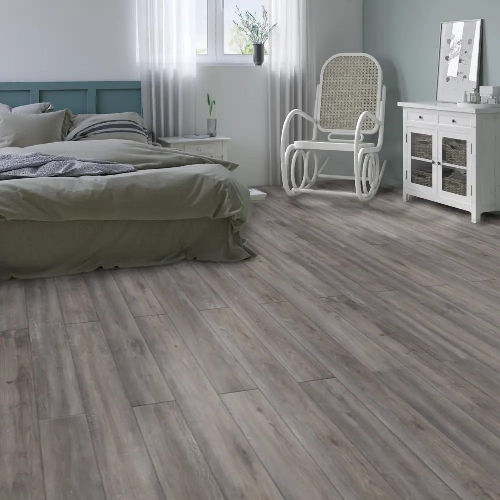 KRONOSTEP Ламинат Орех Ширин - премиальное напольное покрытие с фаской 85467842