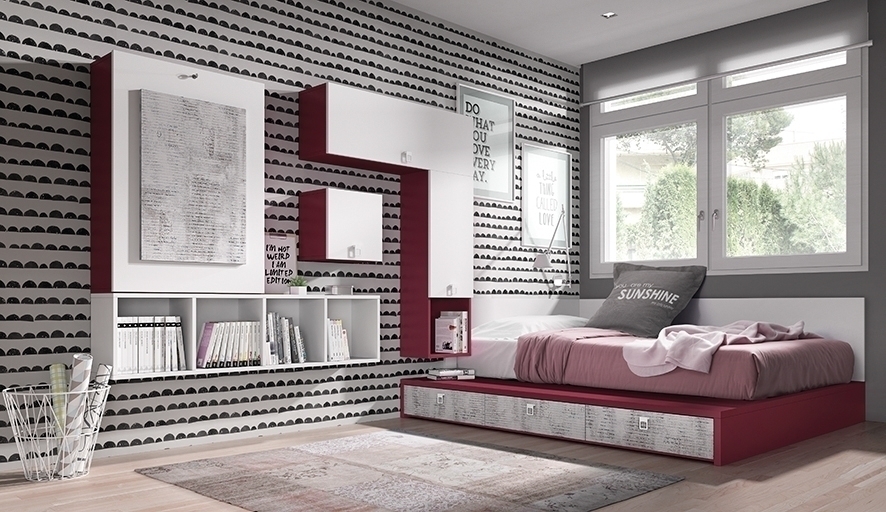 103068 Детская комната с кроватью-татами Ambiente 25 Arasanz Oslo Santreyd - Вид №1