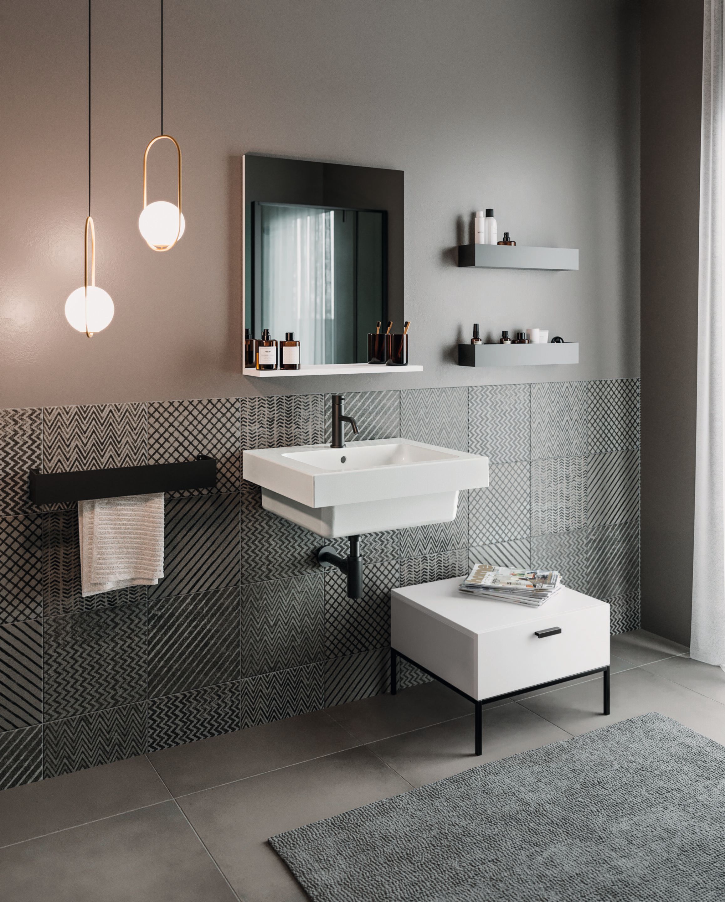 Прямоугольная керамическая раковина с переливом COLAVENE Alaqua ARCH-00153224 - Вид №16