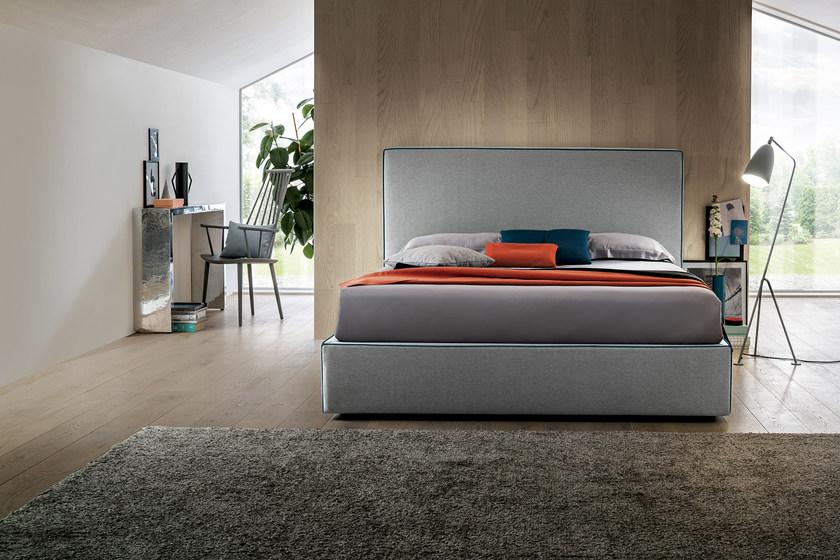 Felis Двуспальная кровать из ткани с высоким изголовьем Bed stories sun-id-1365984 - Вид №1