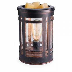 Аромасветильник настольный "Лампа Эдисона" CANDLE WARMERS  268172 Бронза