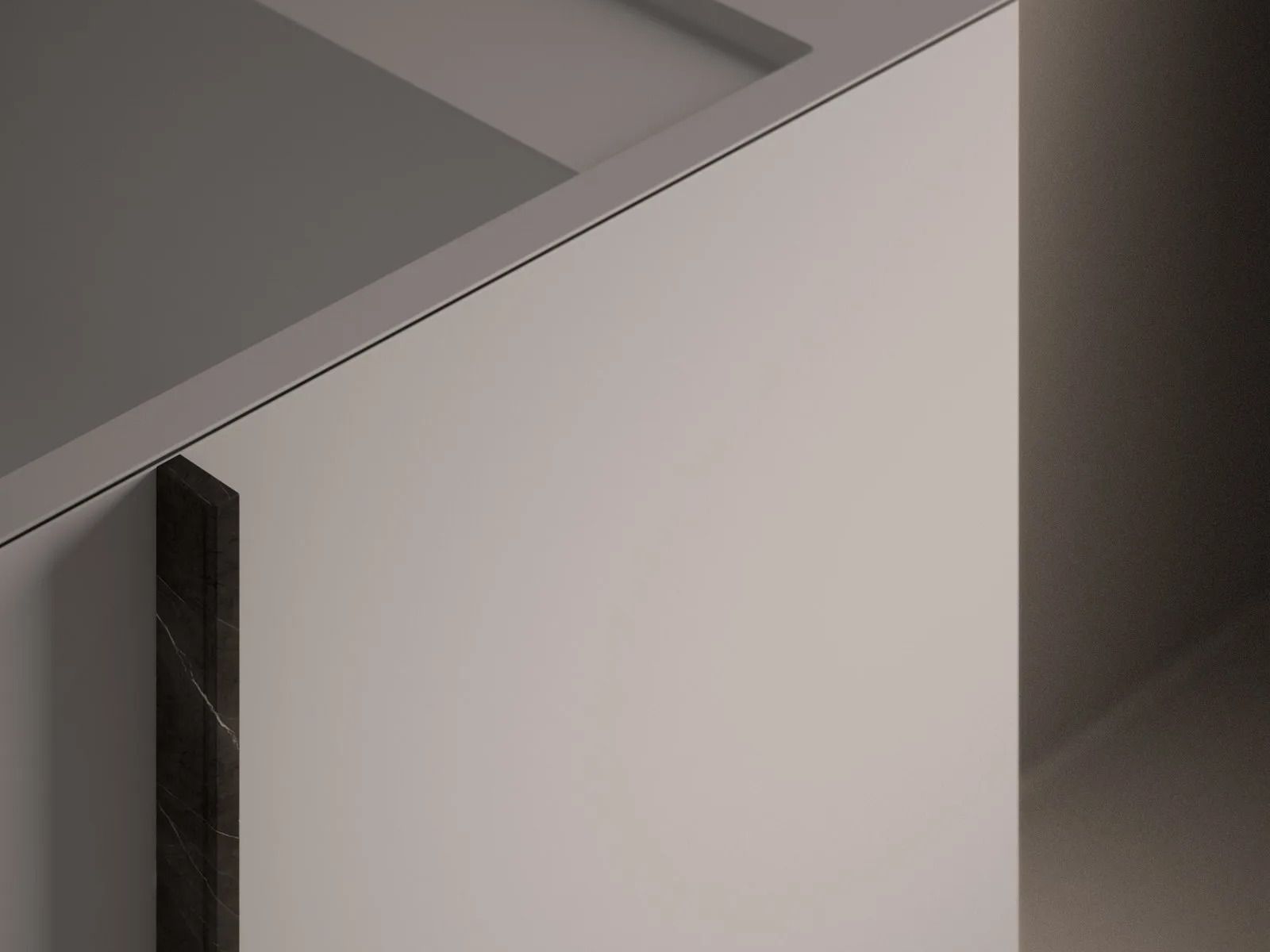 Деревянная секционная одиночная подвесная раковина Inbani Paral ARCH-00055428 - Вид №1