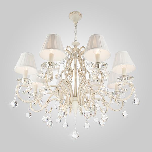 Подвесная люстра Eurosvet 12075/8 белый Strotskis EUROSVET ДИЗАЙНЕРСКИЕ 184727 Белый  - Вид №3