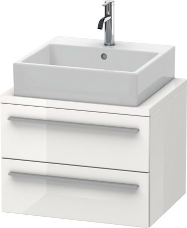 XL540507272 Тумбочка для компактной консоли X-Large #XL5405 600 x 478 мм Дуб брашированный, натуральный шпон Duravit - Вид №2