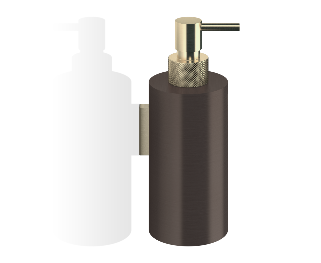 Настенный дозатор для мыла CLUB WSP 3 DECOR WALTHER Хром 856000 - Вид №1