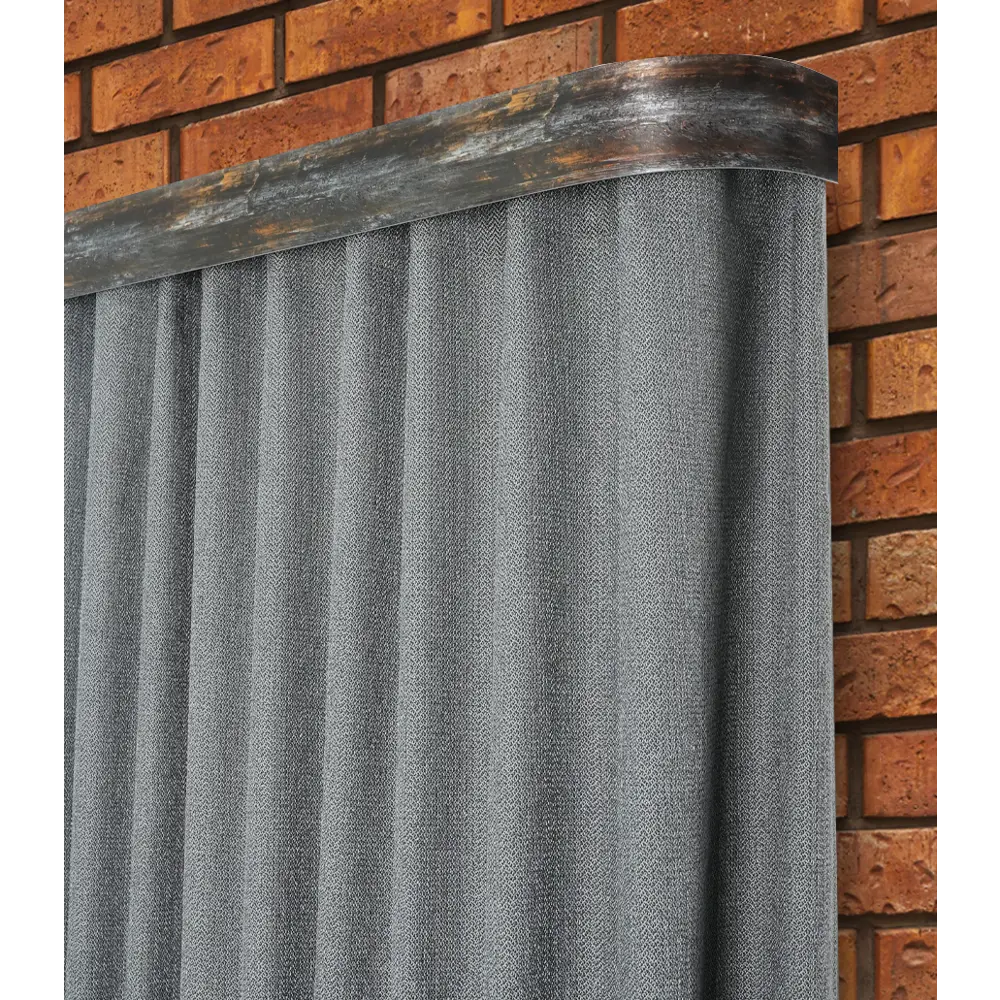 Карниз трехрядный Антик 240 см пластик цвет лофт DOMLEGRAND STLM-2057545 - Вид №3