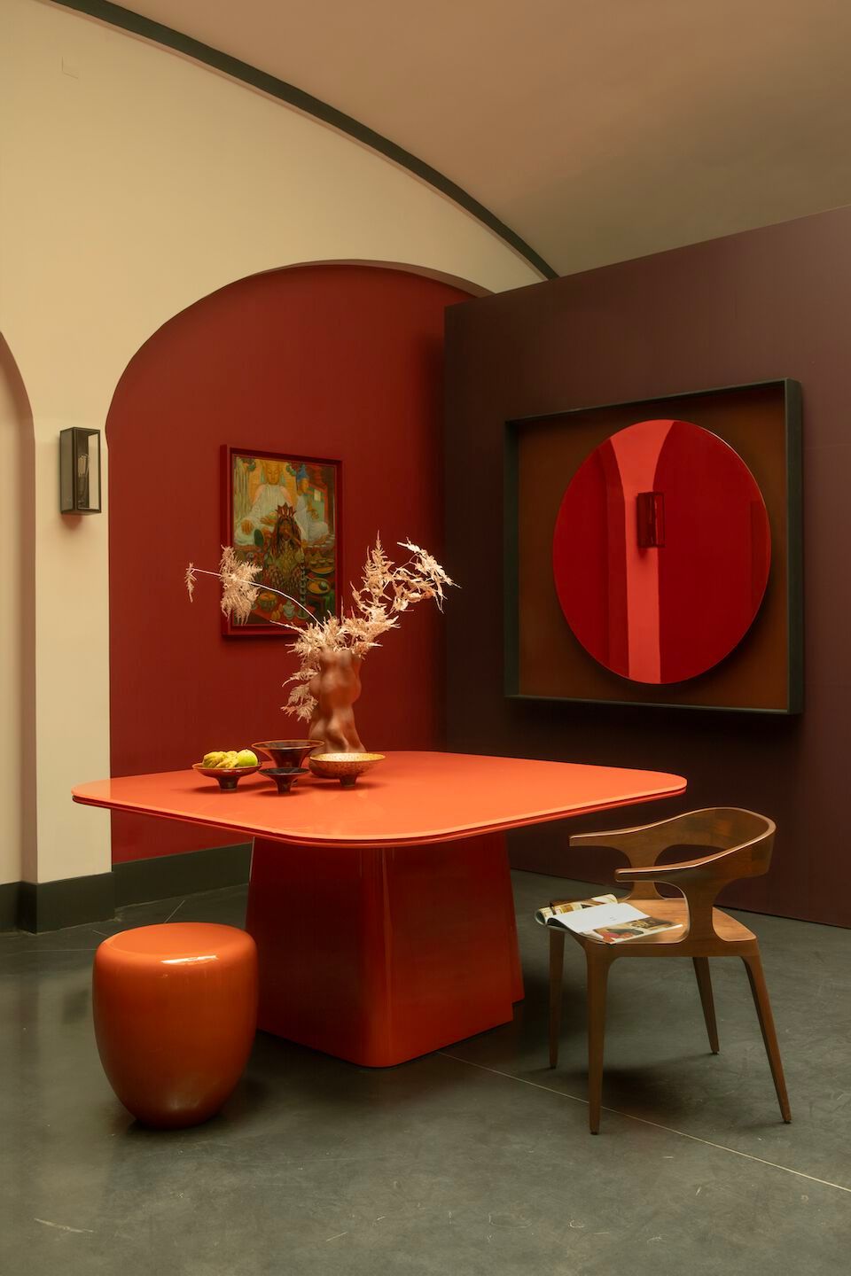 Лакированный деревянный квадратный стол REDA AMALOU DESIGN Limited Edition ARCH-00117561 - Вид №8