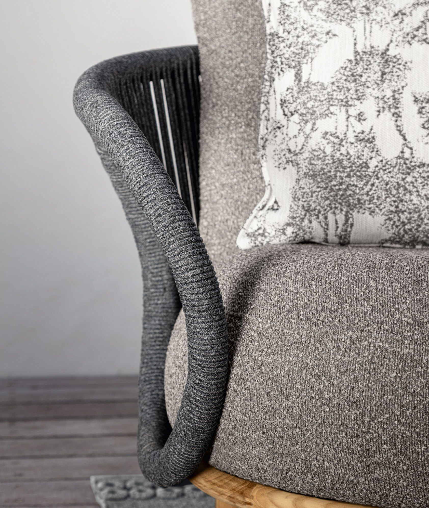 3-местный тканевый съемный садовый диван Talenti Karen ARCH-00105745 - Вид №6