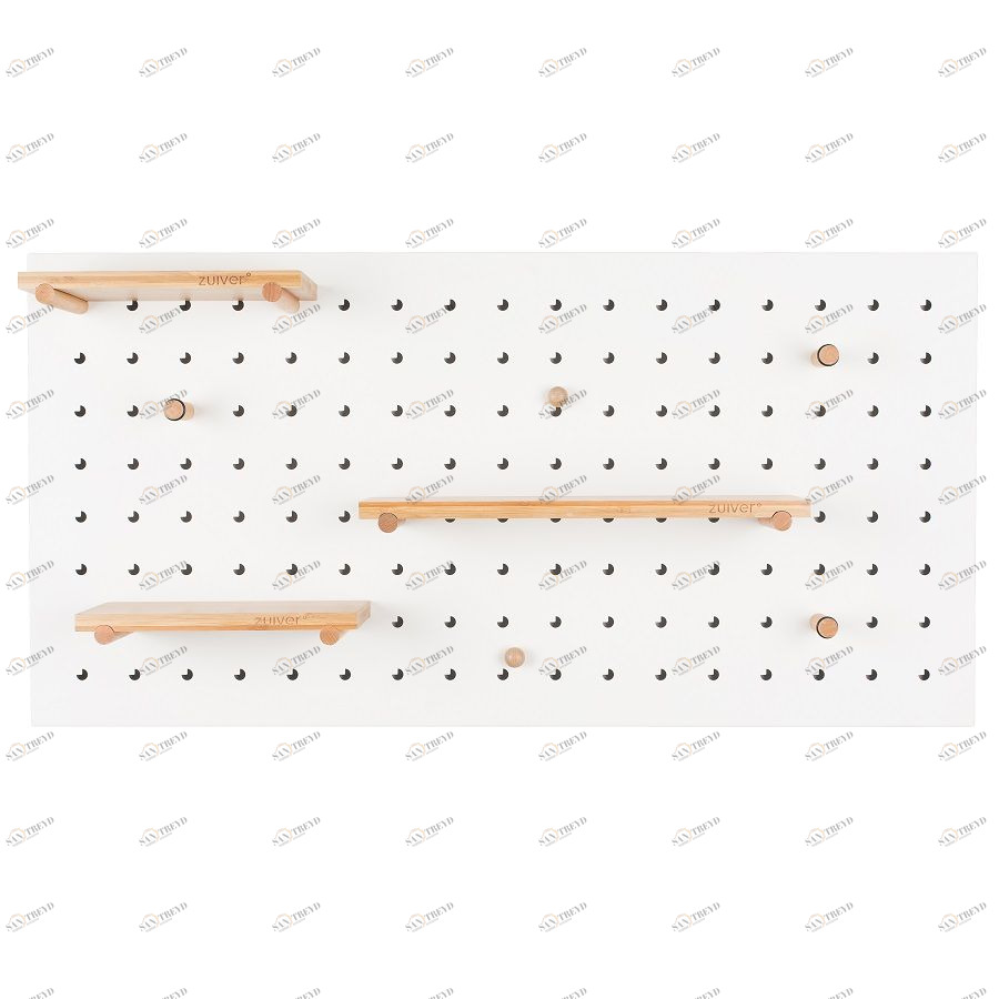 Доска для крючков и полок Bundy, белая Zuiver 7900011