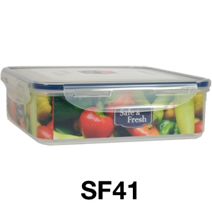 SF4-1 Контейнер пищевой квадратный 1,6 Л Цветочная коллекция 