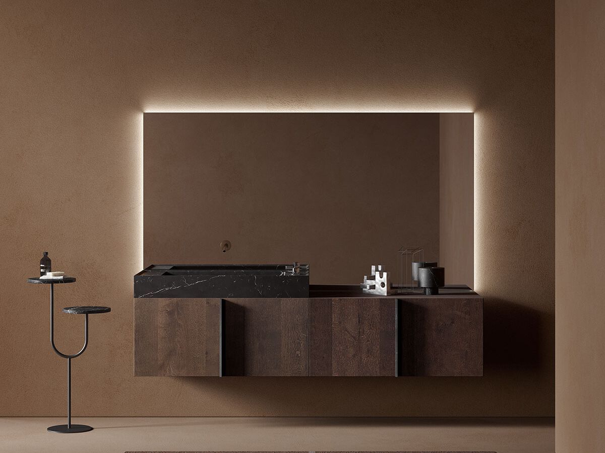 Настенное зеркало со встроенным освещением Inbani слой ARCH-00021509 - Вид №4