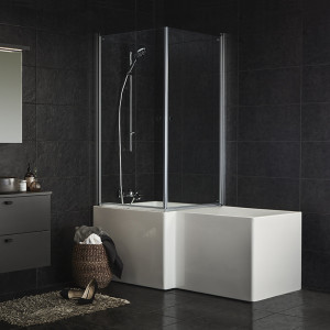 20051026 Ванная Udde 1600 Правая Westerbergs Белый