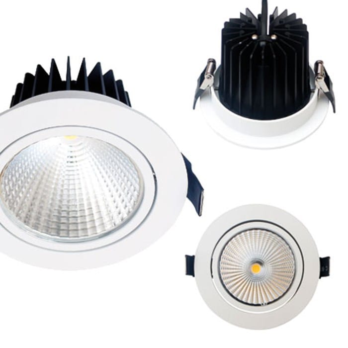 Регулируемый светодиодный прожектор с диммером Terzo Light VIZO 9-30W ARCH-00109086 - Вид №2