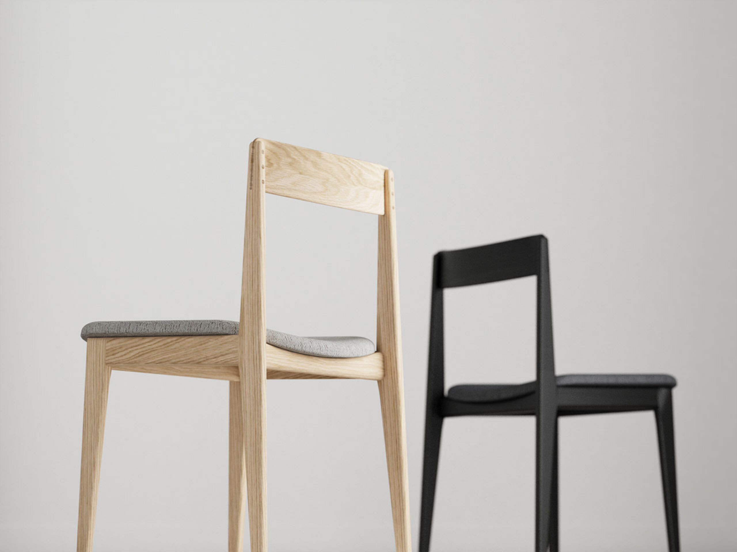 Стул из массива дерева Air Division Kanso ARCH-00012863 - Вид №1