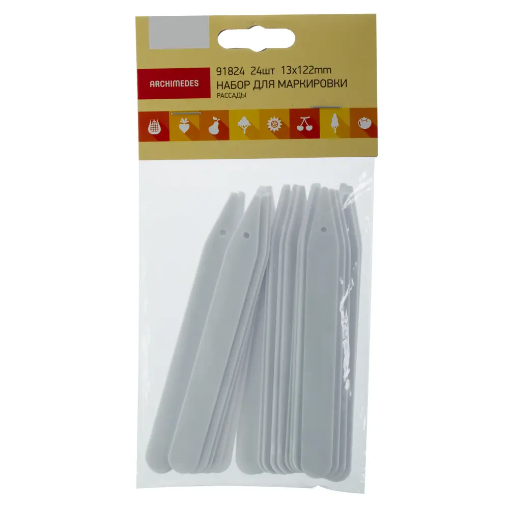 Ярлык для рассады 24 шт ARCHIMEDES STLM-2153097 - Вид №1
