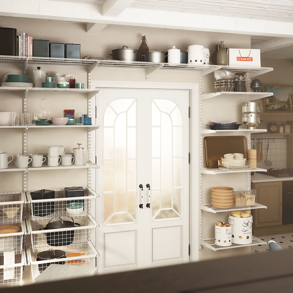 Стойка , 160x23x26 мм, белый LJPS0452 Public Steel Россия  - Вид №3