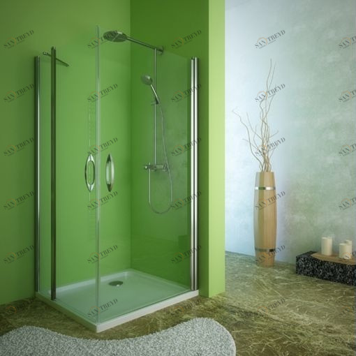Душевая кабина 80x80 GK-603A стекло прозрачное GUTEWETTER LUX SQUARE 80X80GK603A