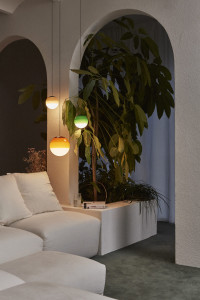 086101 Люстра 20 белая Marset Dipping Light