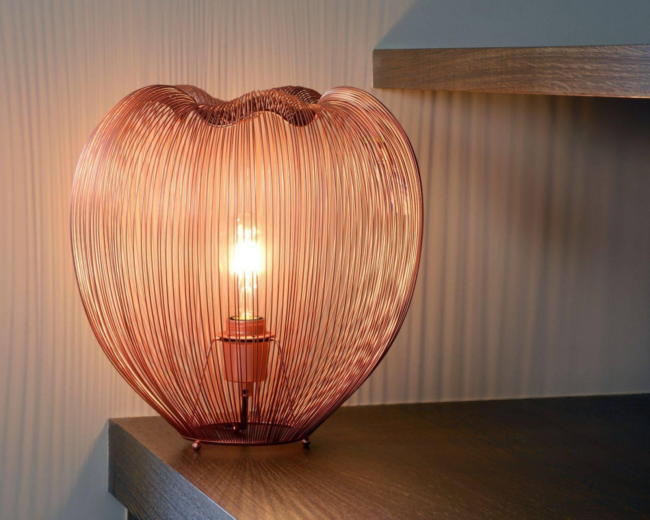 Настольная лампа Lucide Wirio 20501/35/17 LUCIDE ИНТЕРЬЕРНЫЕ 080435 Медь  - Вид №1