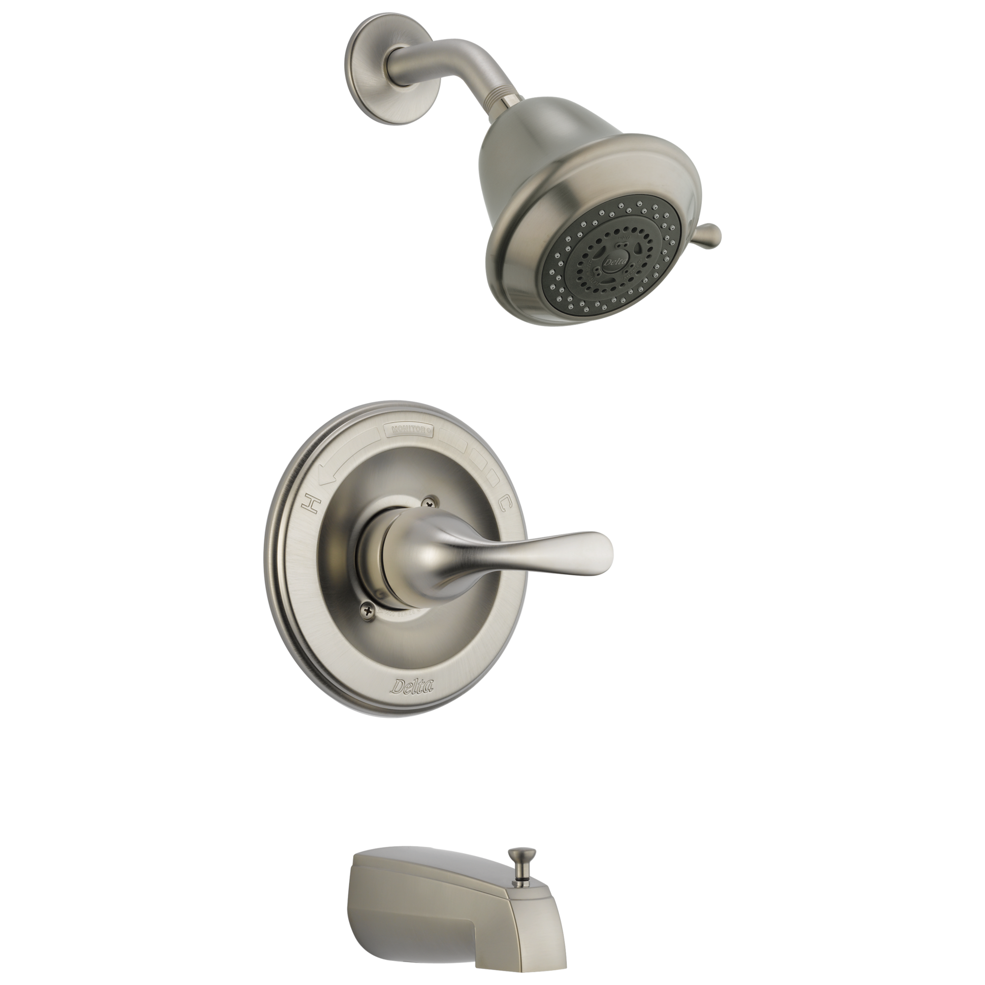 T13420-SSSHC Панель Monitor® 13 Series для ванны и душа Delta Faucet Classic Нержавеющая сталь