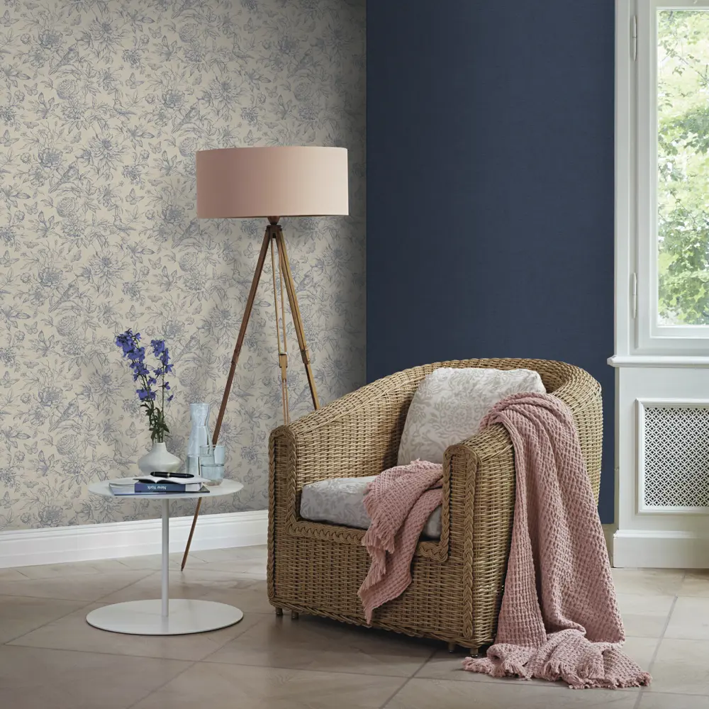 Обои флизелиновые Rasch Florentine синие 0.53 м 449471 18643629 STLM-2209759 - Вид №3