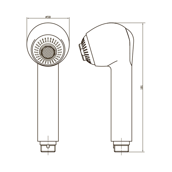 AGD 20.4271 P  Лейка для душа  ARGO kran agd204271p - Вид №1