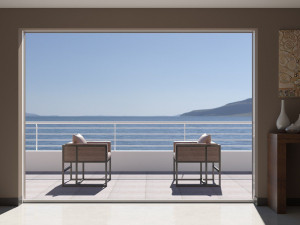 Вертикальная встраиваемая москитная сетка