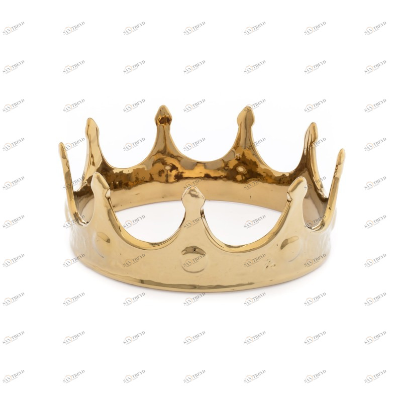 Статуэтка керамическая золотая My Crown Oro SELETTI  00-3883219 Золото 