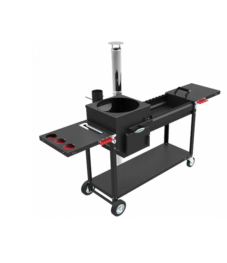 91139951 Мангал Grillver Искандер 68.50x211.50x247 см толщина 3 мм STLM-0496722