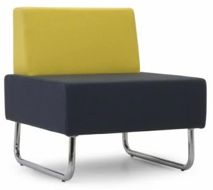 Domingo Salotti Кресло из ткани по контракту Eric