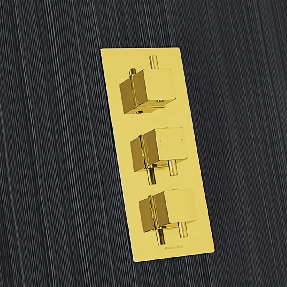 Светодиодный латунный душевой набор с душем Fontana Showers FS-43876GD ARCH-00071462 - Вид №4