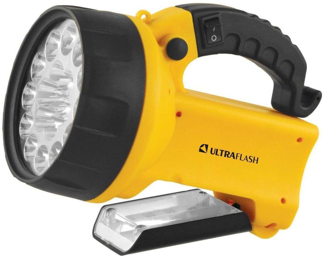 UF3712LED Рабочий светодиодный фонарь-прожектор аккумуляторный 190х137 70 лм 8310 Ultraflash Accu Profi