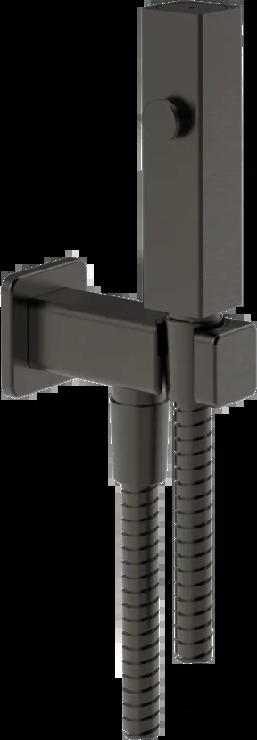 Гидробруш 33823 707 Gessi Rettangolo k ЧЕРНЫЙ МЕТАЛЛ BR. PVD