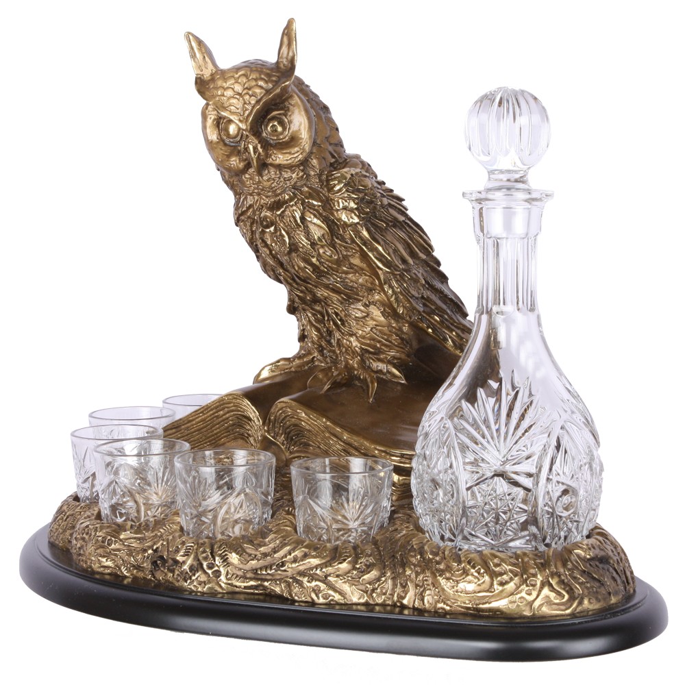 56008 Питейный набор Ученый филин BOGACHO 4627138199725 - Вид №3