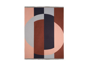 Хлопок графический узор плед