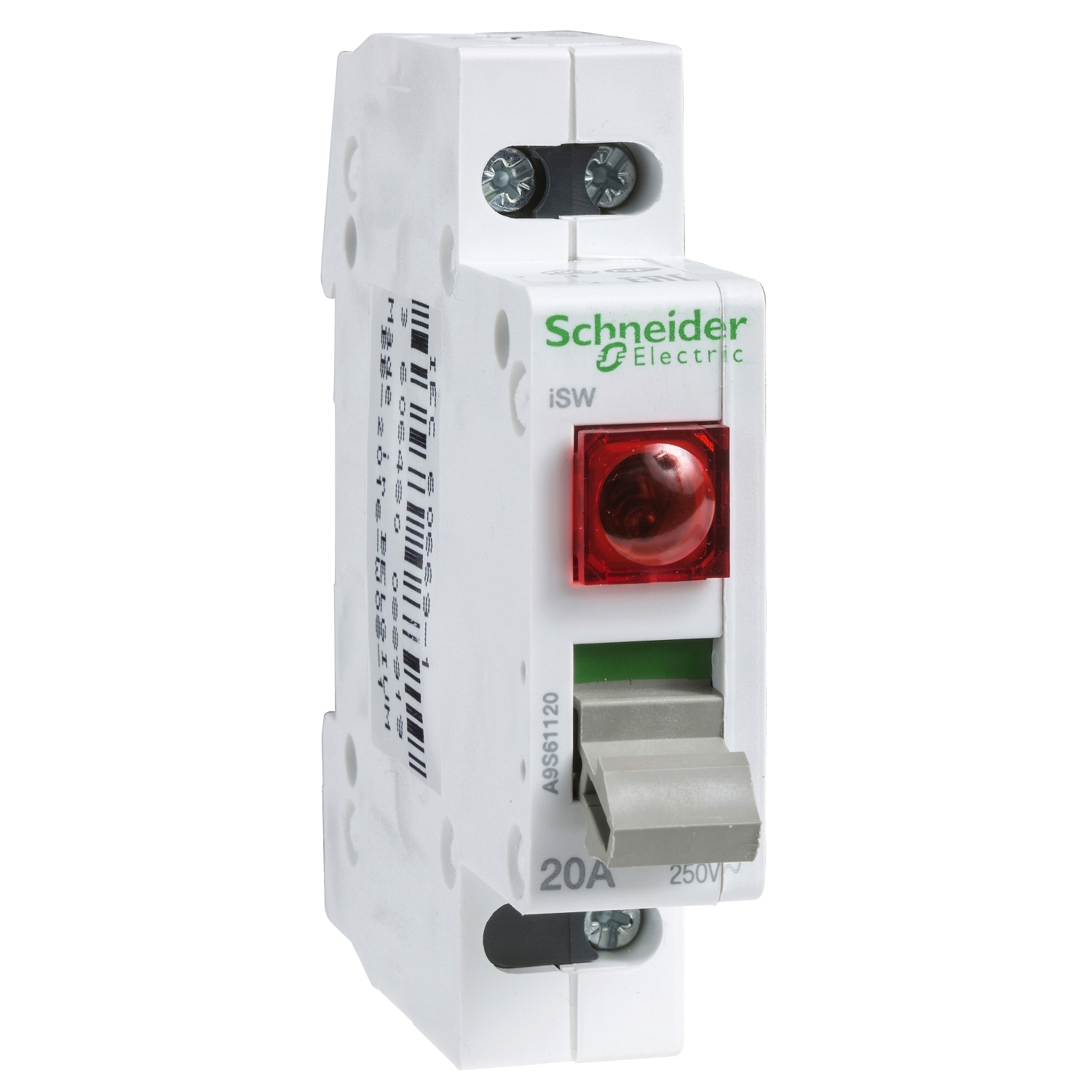 A9S61132 ВЫКЛЮЧАТЕЛЬ НАГРУЗКИ С ИНДИКАТОРОМ iSW 1П 32A КРАС Schneider Electric Acti 9 