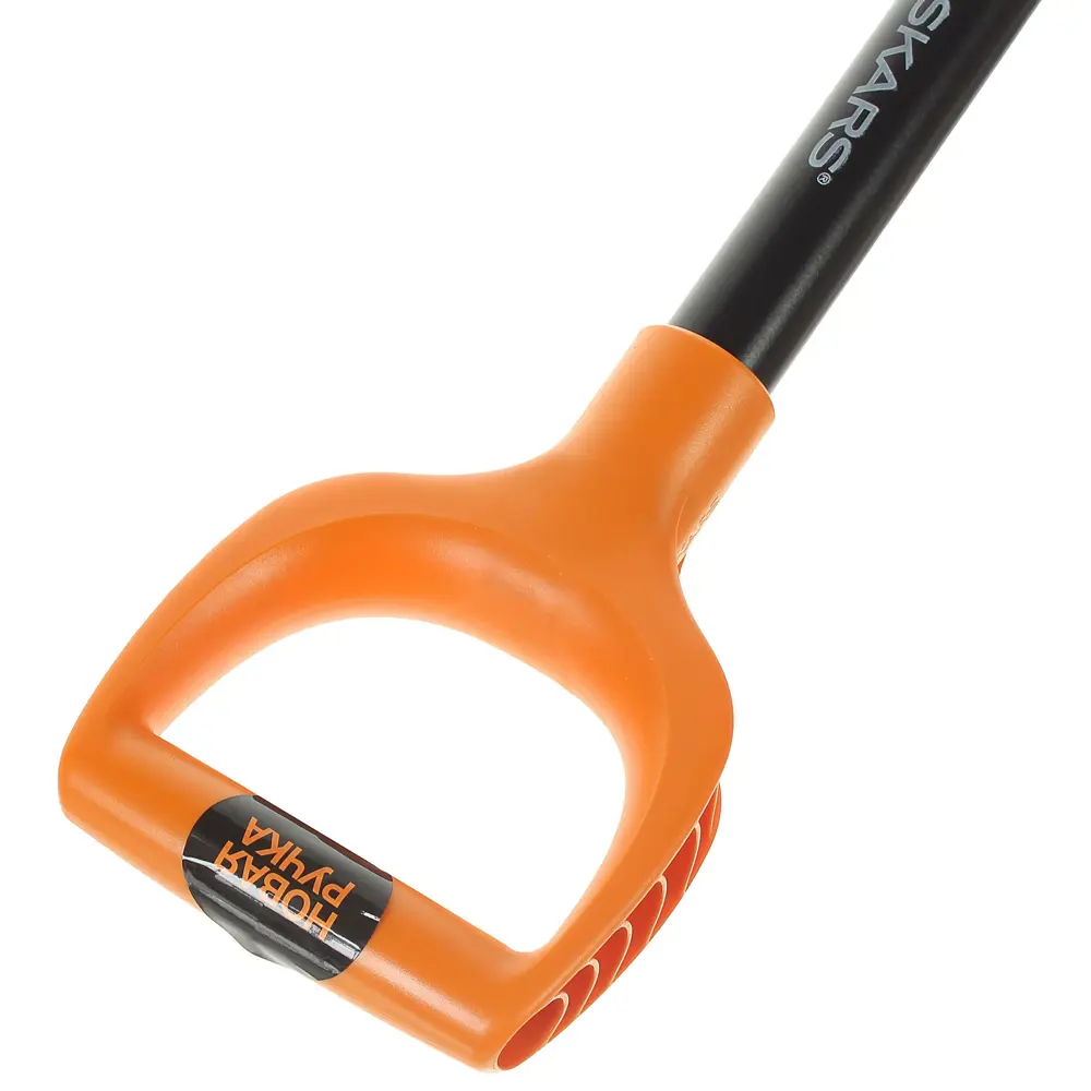 Лопата штыковая прямоугольная Fiskars SolidTM 116 см сталь, с черенком STLM-2000227 - Вид №3