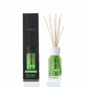 Диффузор с палочками 250 мл "Зеленый инжир и ирис" Green fig & iris MILLEFIORI MILANO ИНЖИР 267381 Зеленый