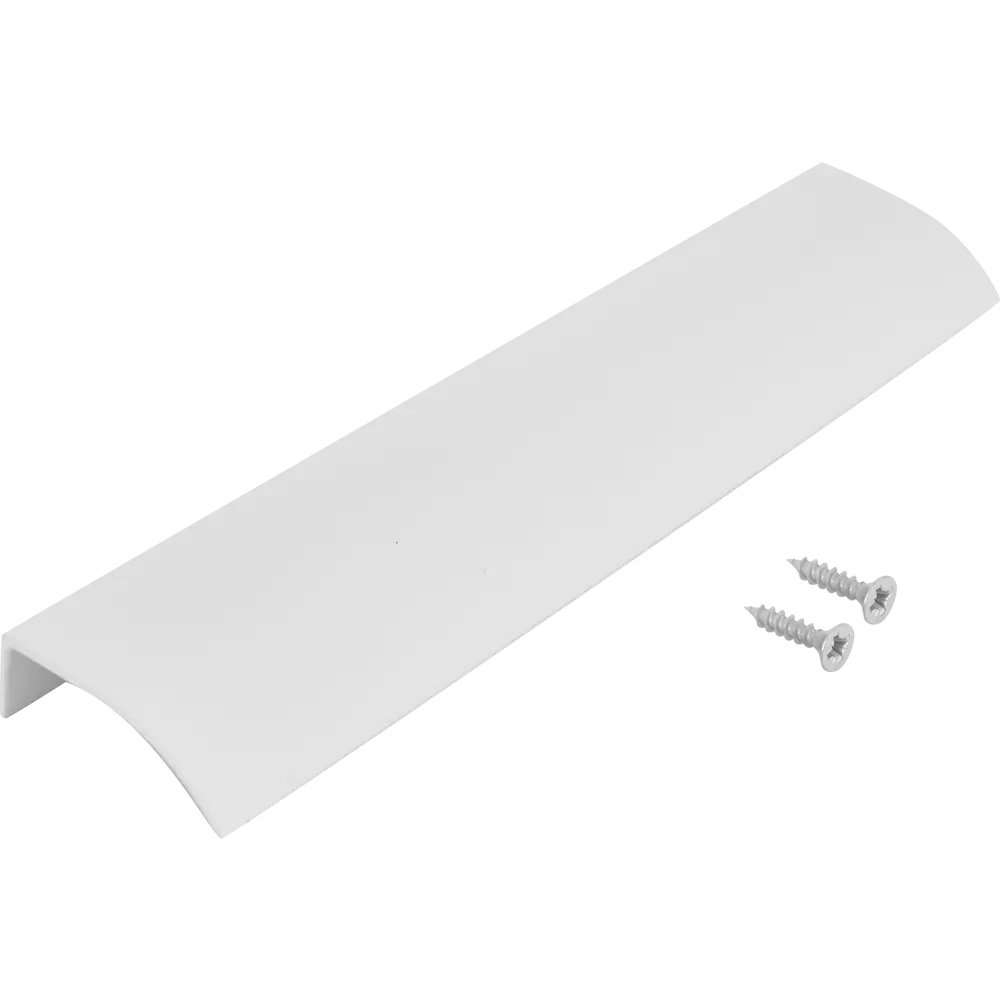 Мебельная ручка-профиль белый 220 мм Jet STLM-2040721 - Вид №2