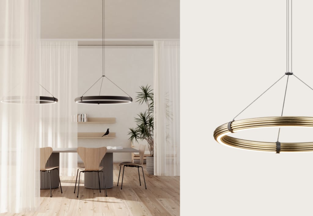 Затемняемый светодиодный подвесной светильник Aromas del Campo Elli ARCH-00058429 - Вид №1