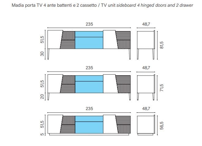 Деревянный шкаф с распашными дверями Devina Nais Ноль.16 ARCH-00034103 - Вид №8
