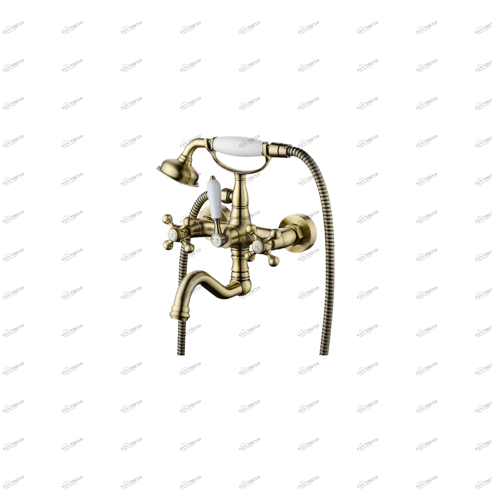 GZ 09035D Смеситель двухвентильный для ванны Ganzer Бронза Ganzer Германия 13866