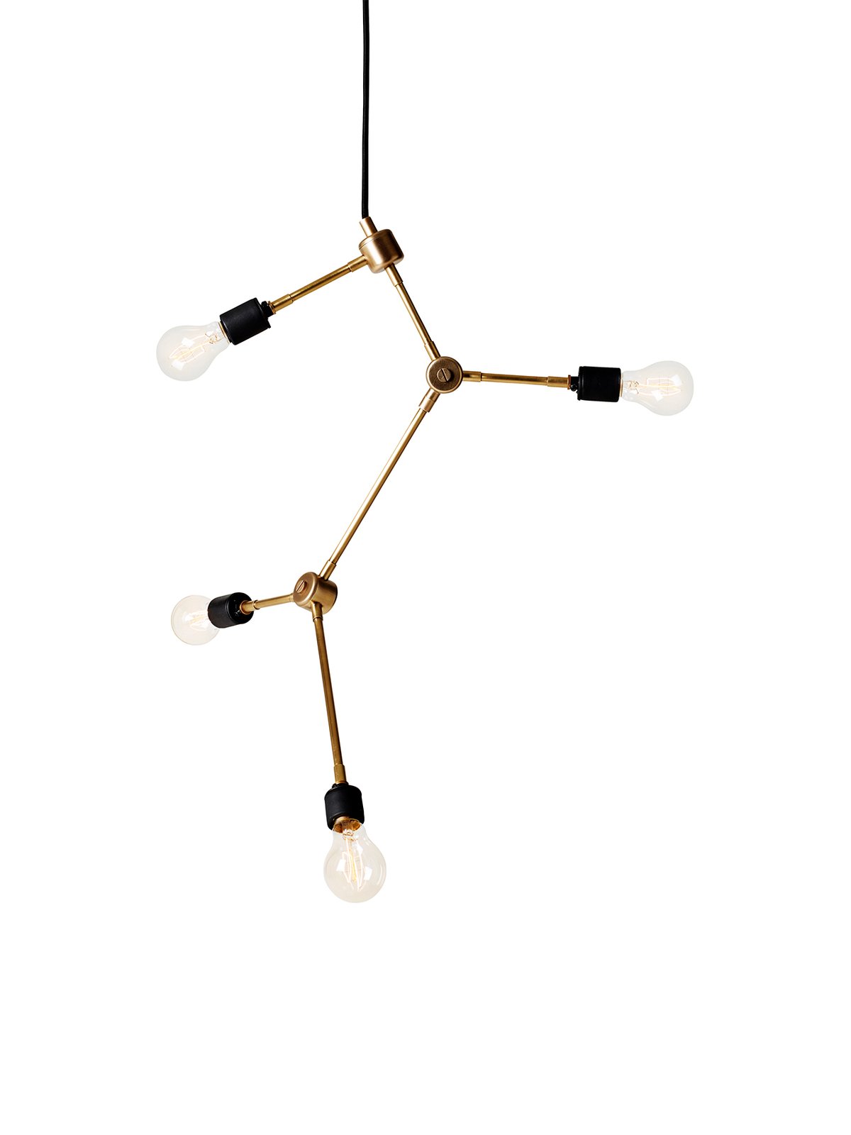 1920839 MENU Люстра Франклина Латунь 