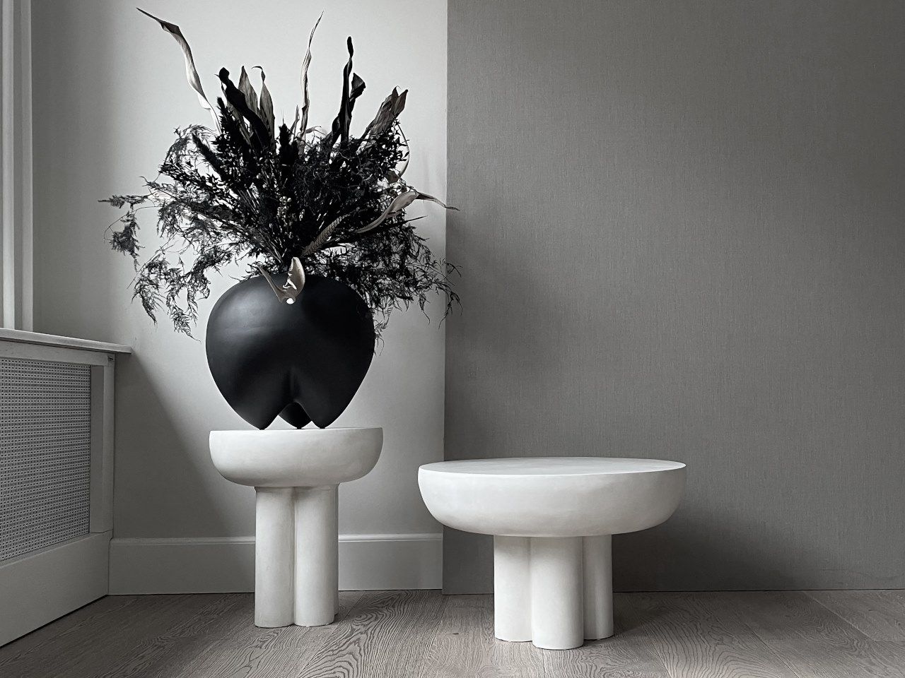 Низкий круглый журнальный столик из волокнистого цемента 101 Copenhagen Crown ARCH-00143243 - Вид №9