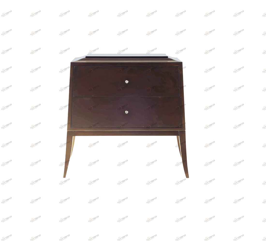 Gentry Home Туалетный столик Melrose из массива красного дерева  Гавана GH100476 